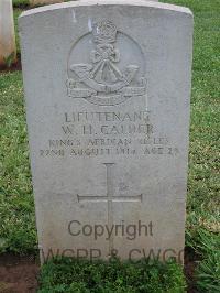 Dar Es Salaam War Cemetery - Calder, William Hebenton